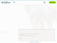 Tablet Screenshot of cambridge-epigenetix.com